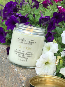 frankincense, lavender, wild orange